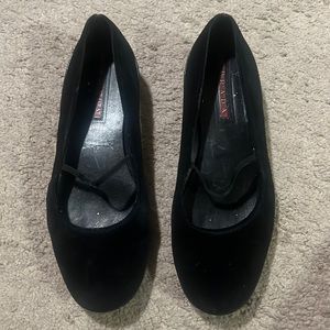 Prada ballerina flats. Gently worn with signs of wear.